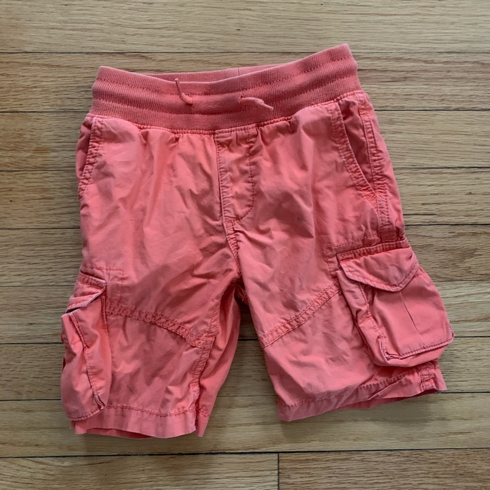 GAP boy’s XS Size 4/5 orange cargo shorts